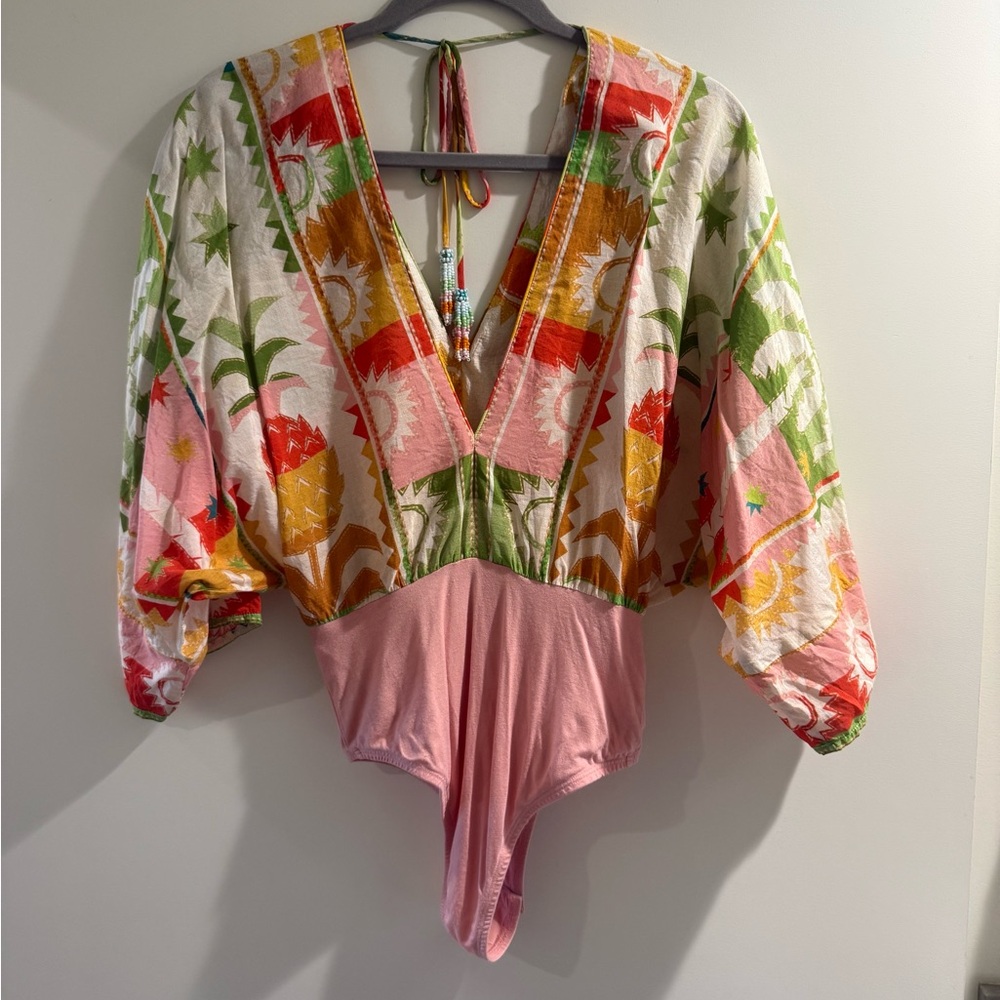 FARM Rio rainbow sunset bodysuit